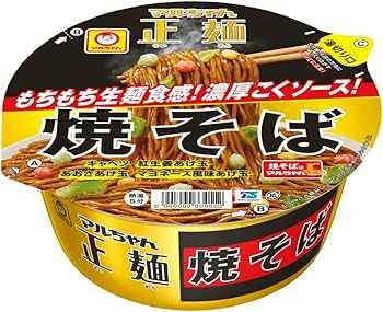 マルちゃん Amazon.co.jp: 東洋水産 マルちゃん正麺 カップ 焼そば 126g x 12個